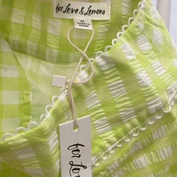 For Love and Lemons Maureen Mini Skirt NWT Size M - Picture 10 of 11